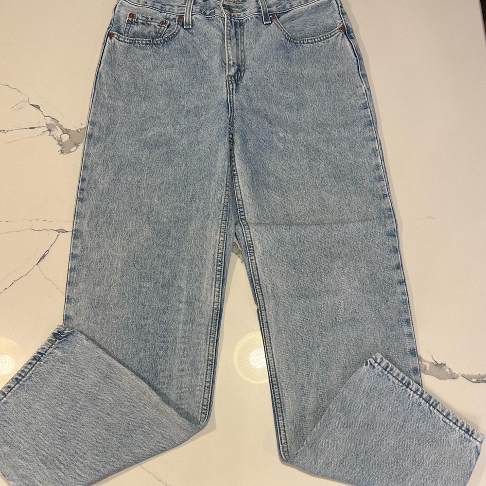 Levi’s Low Pro Straight Size 29 Light Blue Denim Jeans